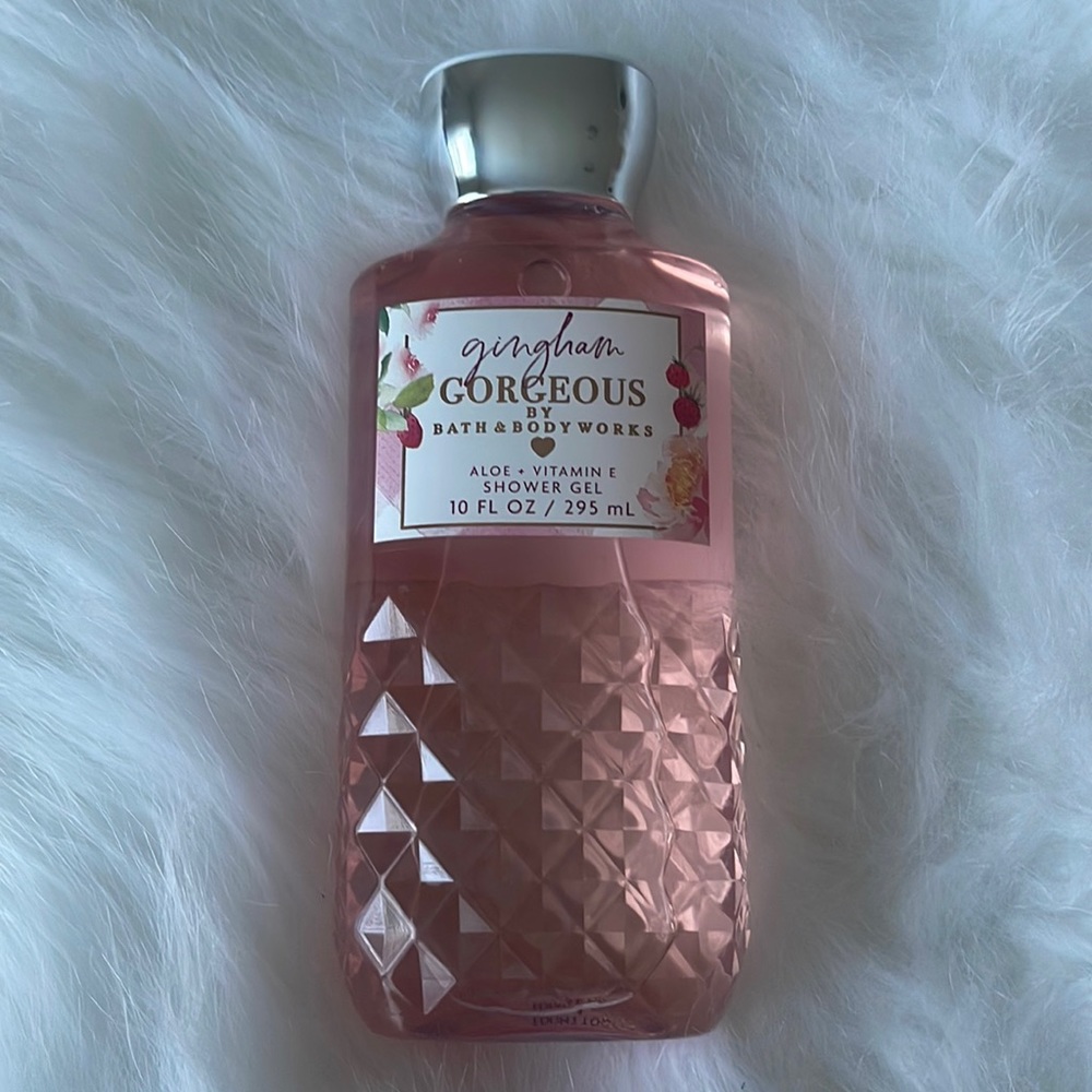 New Bath and Body Works Gingham Gorgeous Shower Gel 10 fl oz
